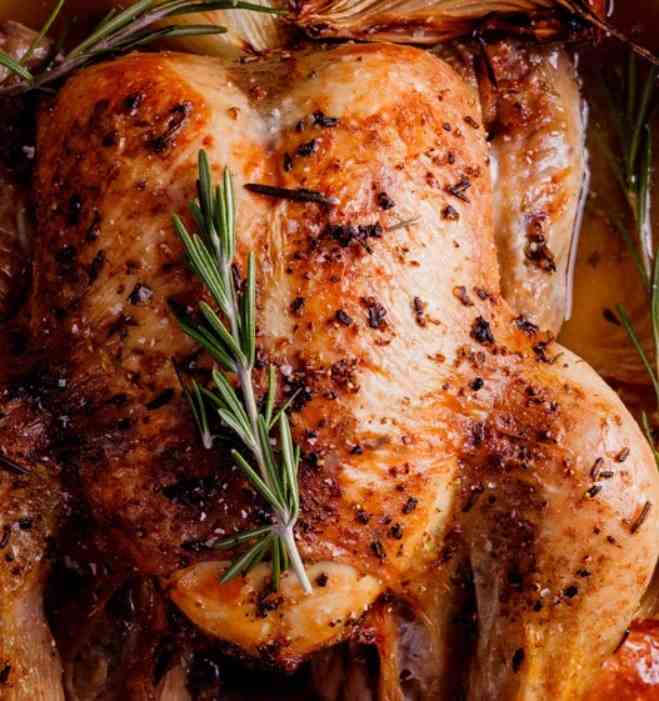 Tuscan Butter Roast Chicken Recipe