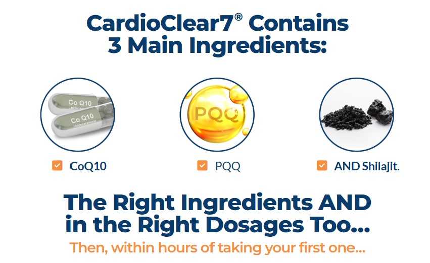 Cardio Clear 7 ingrdients
